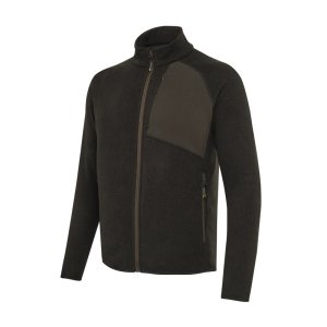 Abisko Full Zip Fleece mikina - Brown Bark