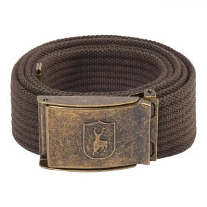 DEERHUNTER Canvas Belt - plátěný opasek Otter Brown