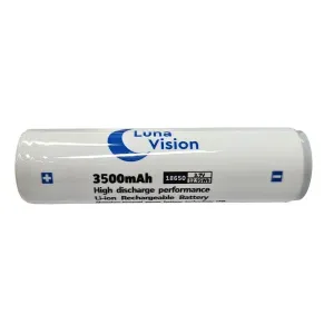 LunaVision Nabíjecí baterie 18650 Li-ion 3500mAh 3,7V 12.95Wh
