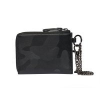 Zipped Pouch Peněženka s řetízkem - black