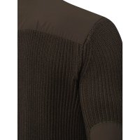 Dover Half Zip Tech svetr - Brownbark&Moss