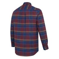 Cadet Flannel košile - Burgundy Check