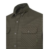 Cadet Flannel košile - Green & Brown Check