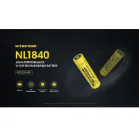 Nitecore 18650 Li-ion baterie 4000mAh