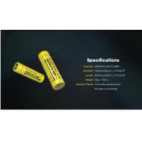 Nitecore 18650 Li-ion baterie 4000mAh