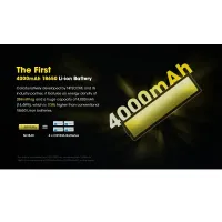 Nitecore 18650 Li-ion baterie 4000mAh