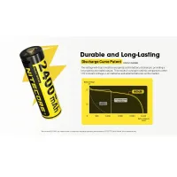 Nitecore NH2400 set 4ks Li-ion AA battery 1,5V 2400mAh USB-C nabíjací port + nabíjací multi kábel
