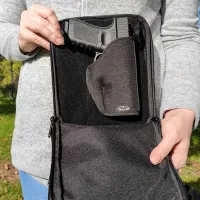 FALCO - A709 Nylonové pouzdro na suchý zip do tašky pro skryté nošení G19