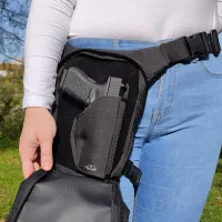 FALCO - A709 Nylonové pouzdro na suchý zip do tašky pro skryté nošení G19