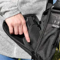 FALCO - A709 Nylonové pouzdro na suchý zip do tašky pro skryté nošení G19