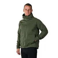 Northfinder NORTHKITPRO1 - Pánská nepromokavá bunda darkgreen