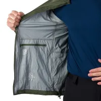 Northfinder NORTHKITPRO1 - Pánská nepromokavá bunda darkgreen