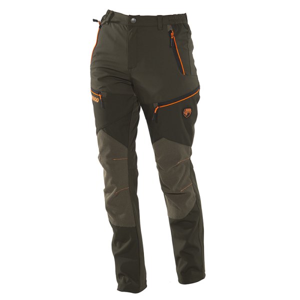 Univers U-TEX Softshellové Dámské kalhoty orange I