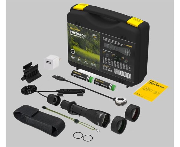 Svítilna Armytek Predator Pro Magnet USB Extended set