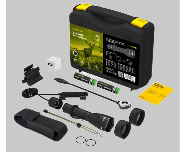 Svítilna Armytek Viking Pro Magnet USB Extended Set