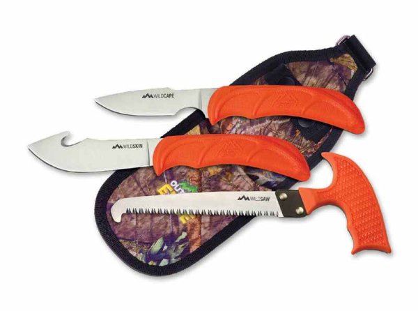 Outdoor Edge Wild Guide Set nožů Orange 02OE057