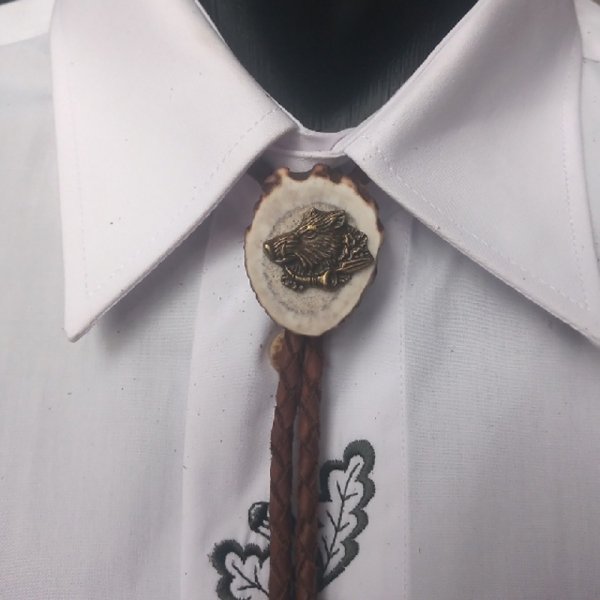 Myslivecká kravata Bolo - Exclusive Divočák V