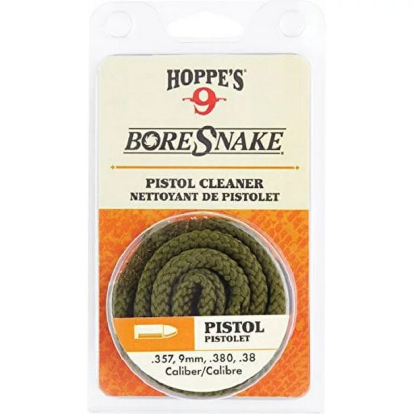 HOPPES - BoreSnake  pistol kal. 9mm/.357/.380/.38 - Čistící šňůra