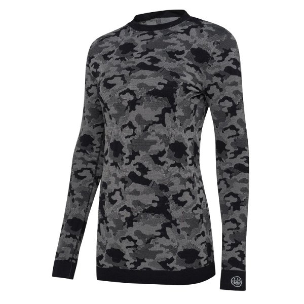 LeSaut Woman's nátelník - Black Camouflage