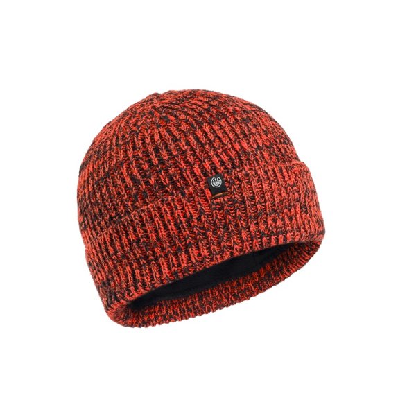 Marten Beanie čepice - Black & Orange